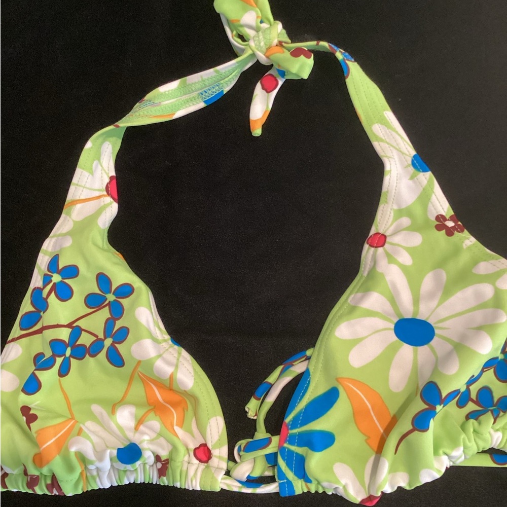Apollo Swim Tropical Print Bikini, Large - Picture 3 of 5